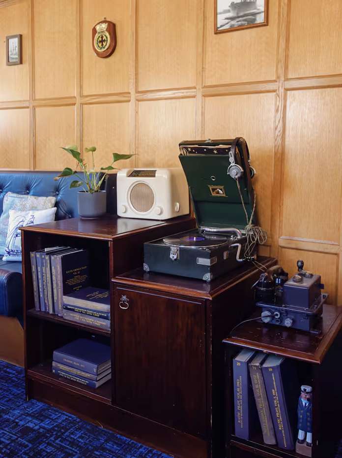 Vintage record player
